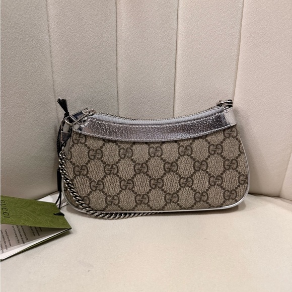 Gucci Ophidia Mini Bag Silver - Picture 4 of 9